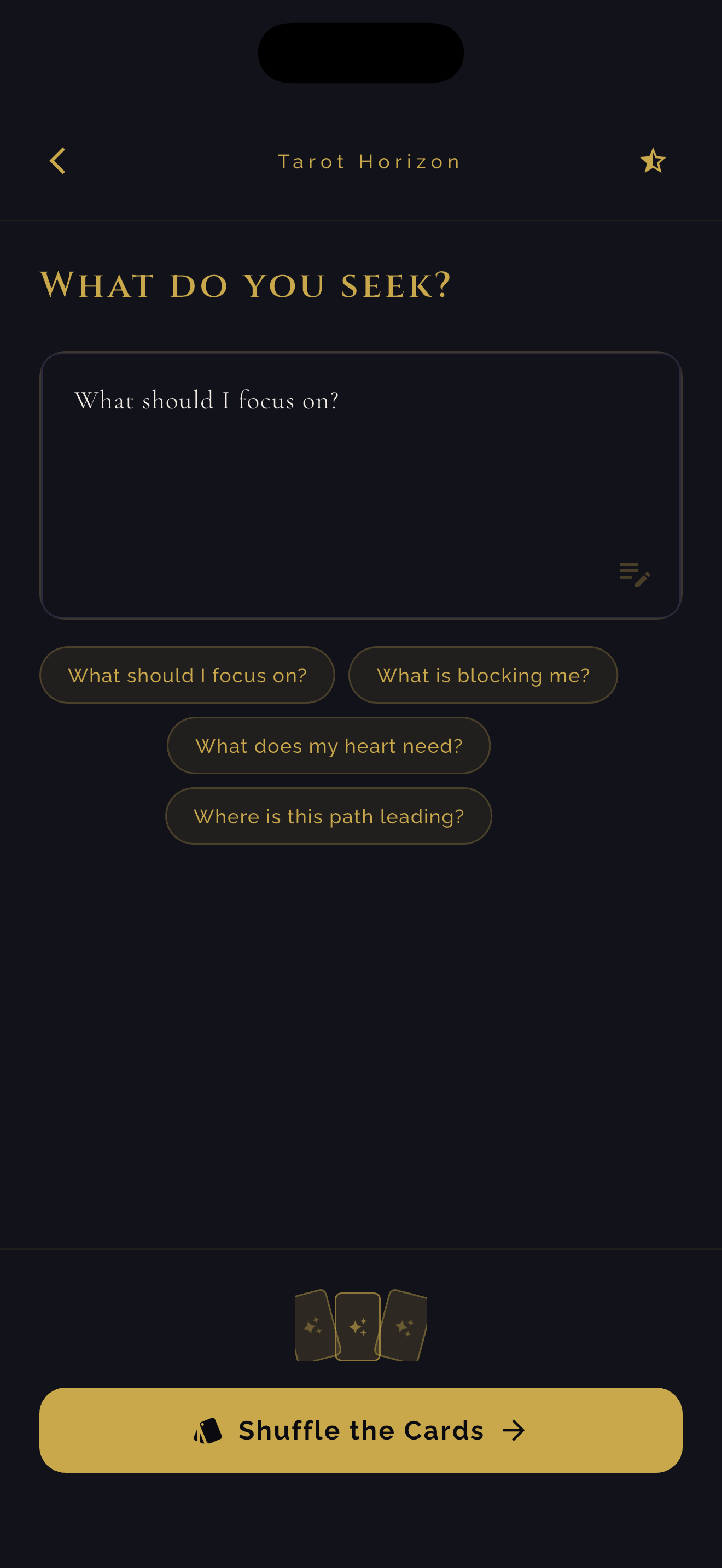 Tarot Horizontal Screenshot 5